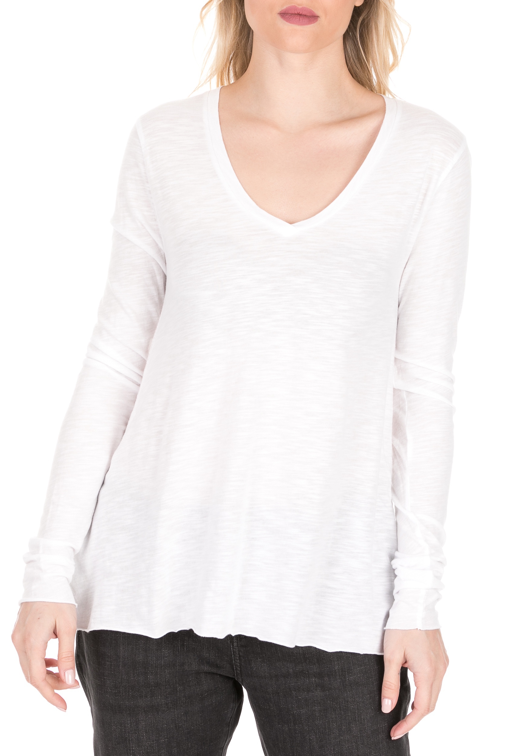 AMERICAN VINTAGE – Γυναικεία μπλούζα AMERICAN VINTAGE λευκή 1779342.0-0091