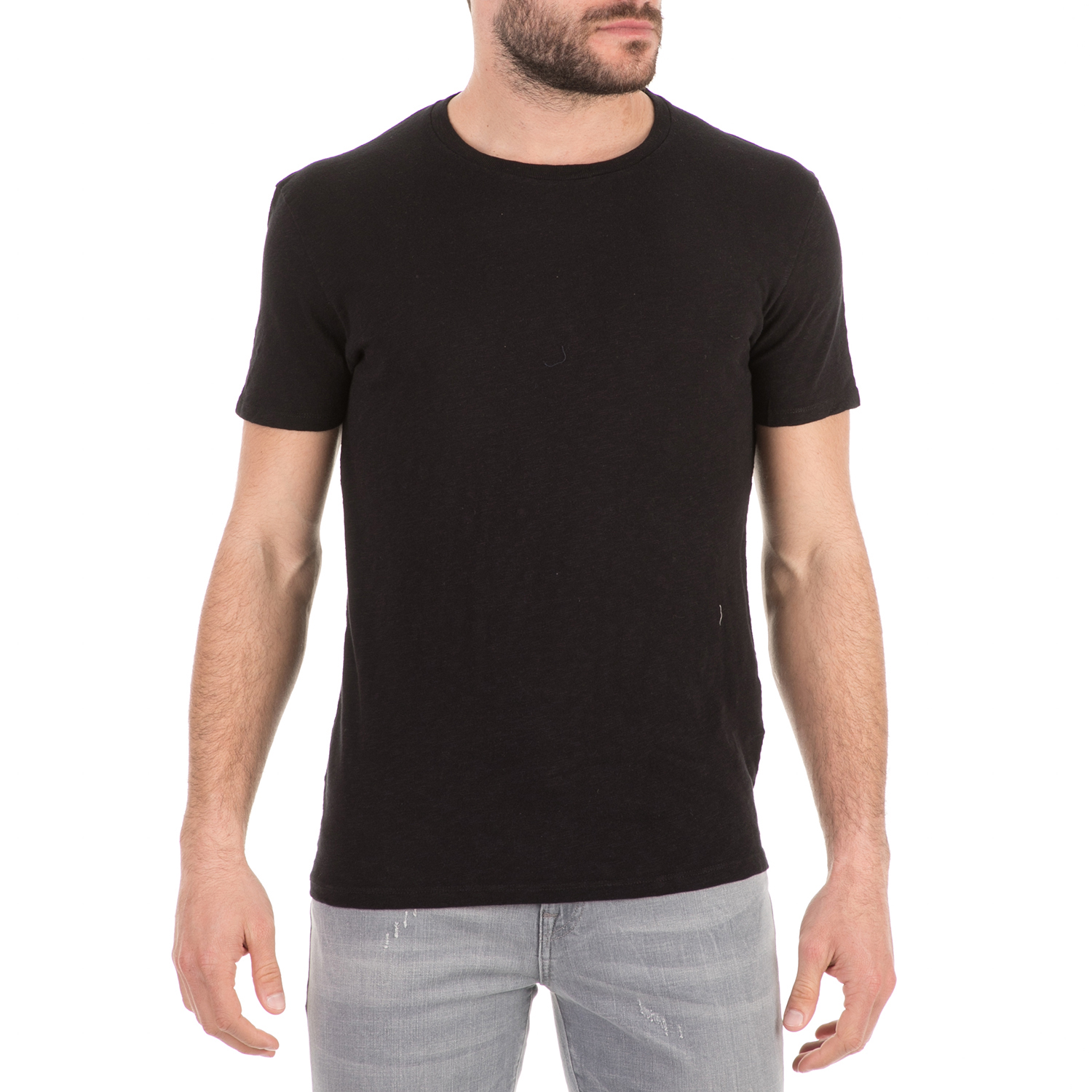 Ανδρικά/Ρούχα/Μπλούζες/Κοντομάνικες AMERICAN VINTAGE - Ανδρικό t-shirt AMERICAN VINTAGE μαύρο