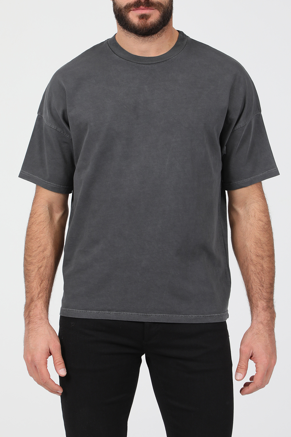 AMERICAN VINTAGE – Ανδρικο t-shirt AMERICAN VINTAGE ανθρακι