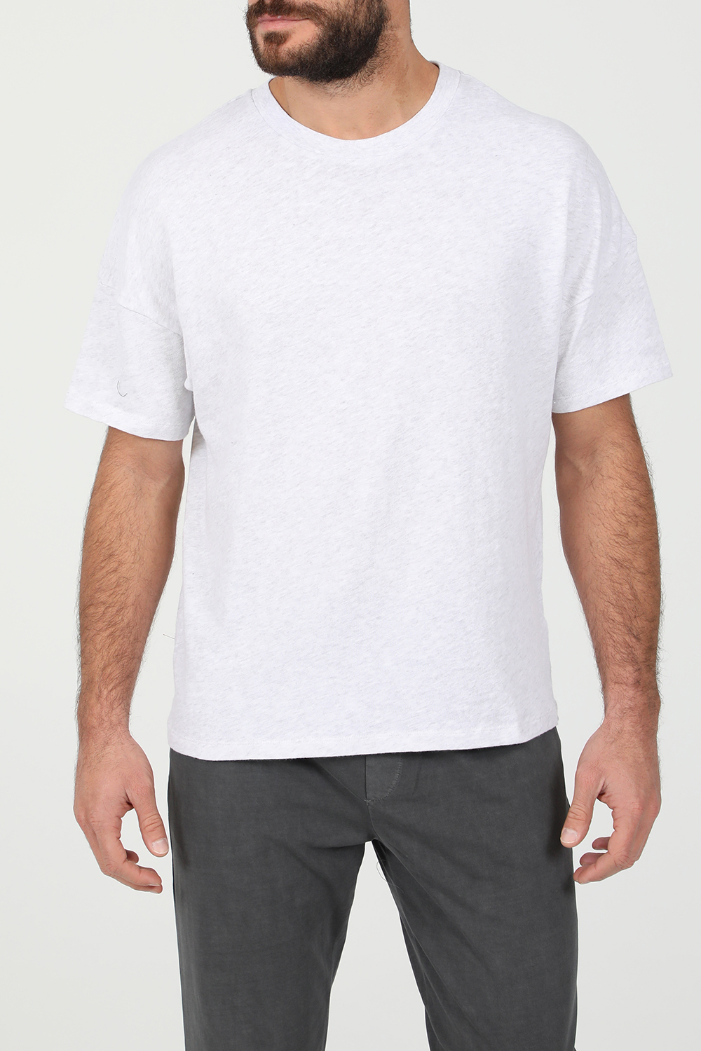 AMERICAN VINTAGE – Ανδρικο t-shirt AMERICAN VINTAGE λευκο