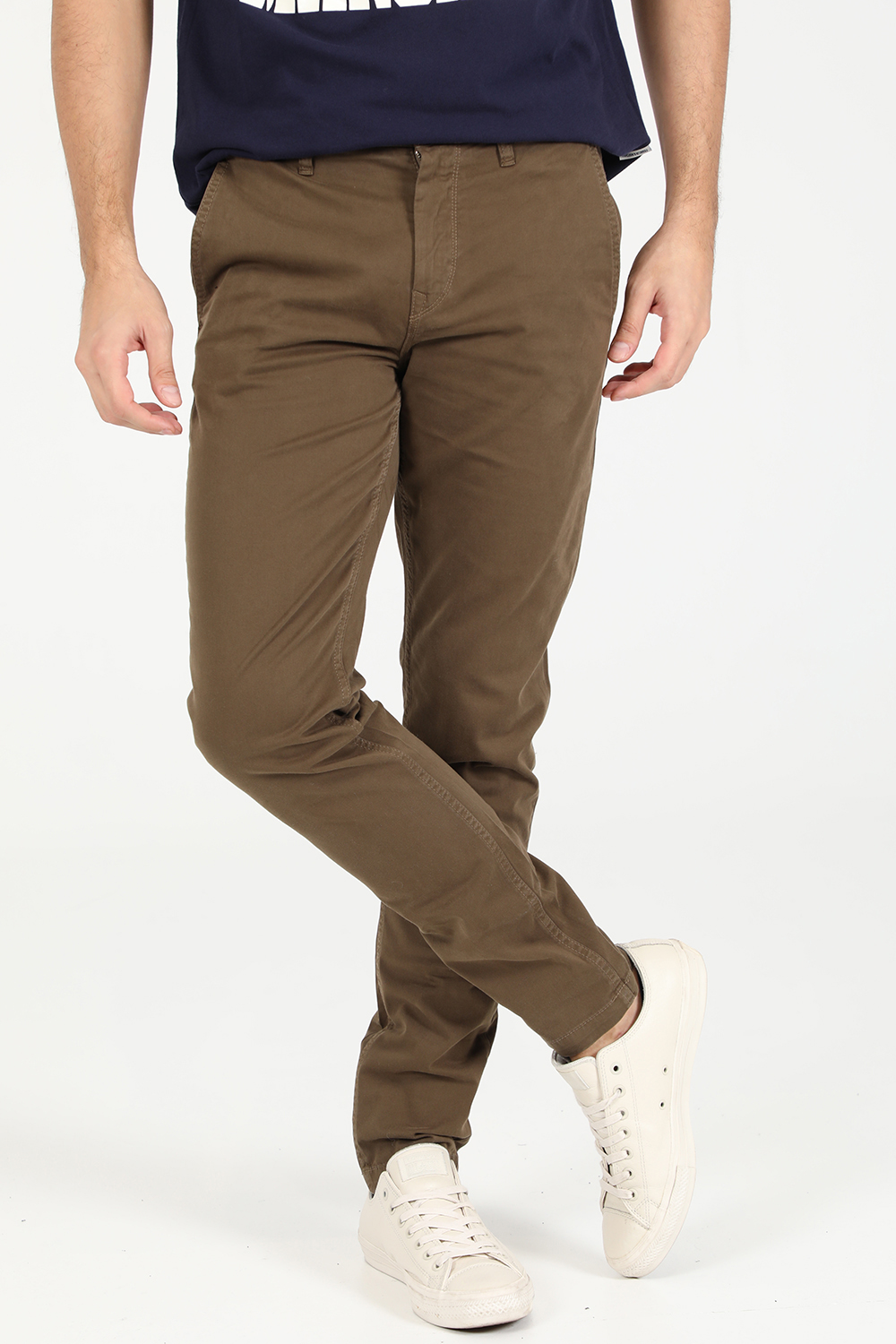 Ανδρικά/Ρούχα/Παντελόνια/Ισια Γραμμή BOSS - Ανδρικό Schino-Taber D παντελόνι Boss πράσινο