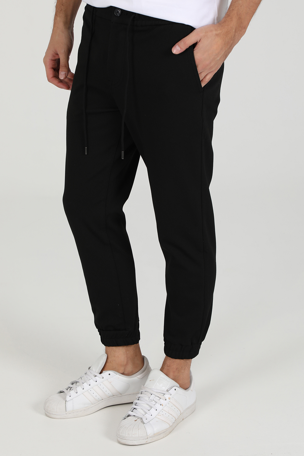 Ανδρικά/Ρούχα/Παντελόνια/Casual BOSS - Ανδρικό παντελόνι Boss Taber-DS C μαύρο