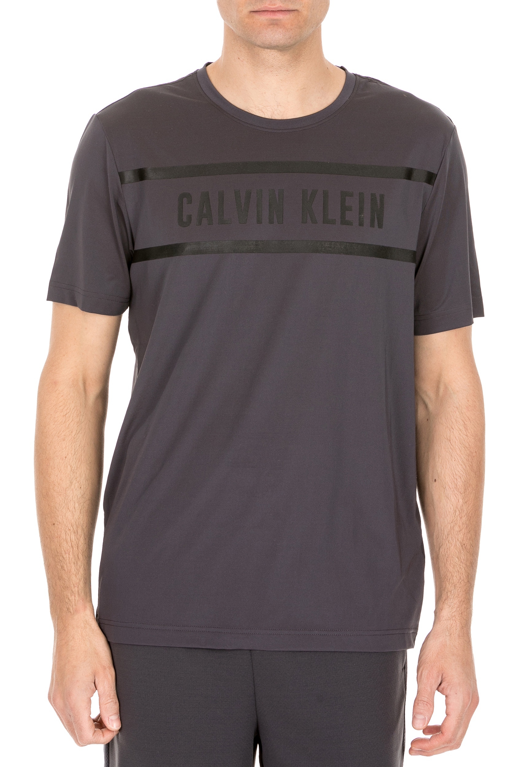CK PERFORMANCE – Ανδρικό t-shirt CK PERFORMANCE LOGO ανθρακί 1700382.0-8073