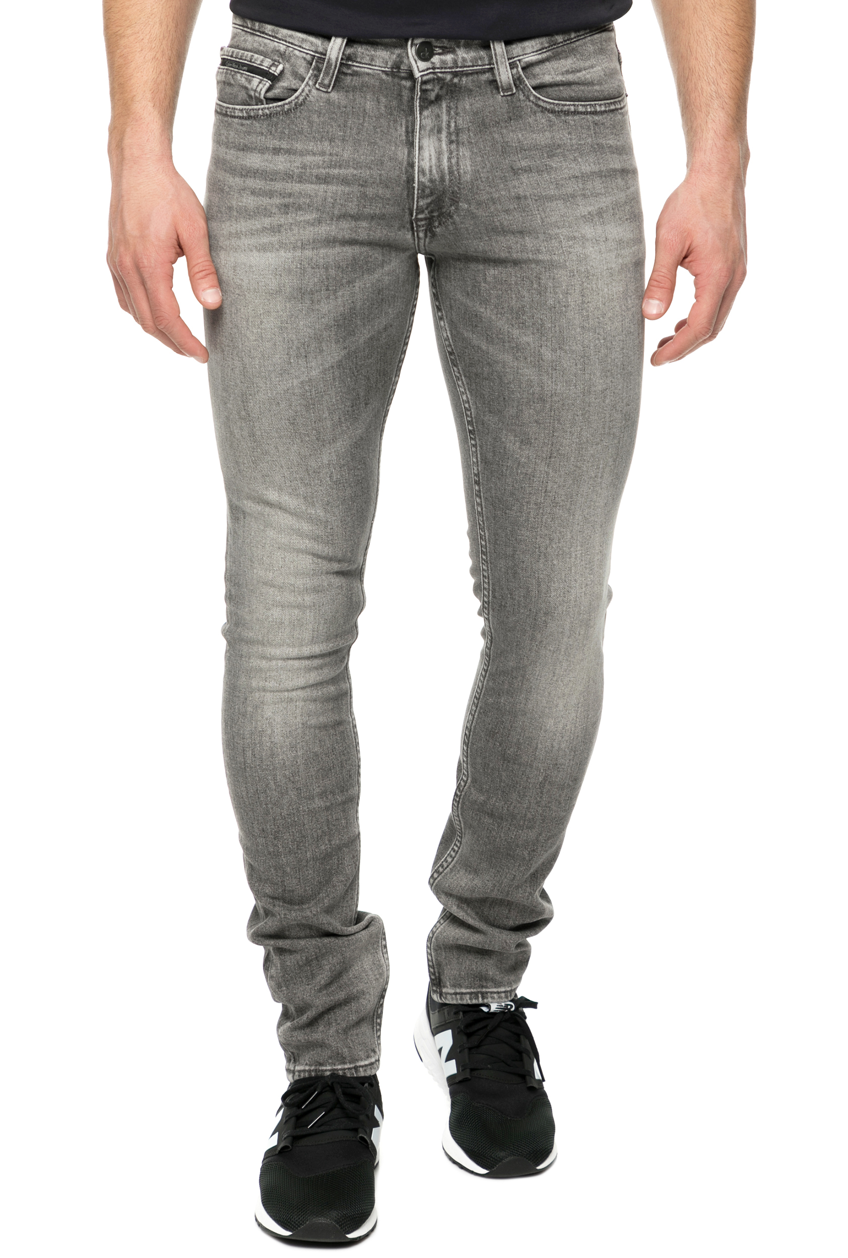 CALVIN KLEIN JEANS - Ανδρικό τζιν παντελόνι Calvin Klein Jeans γκρι