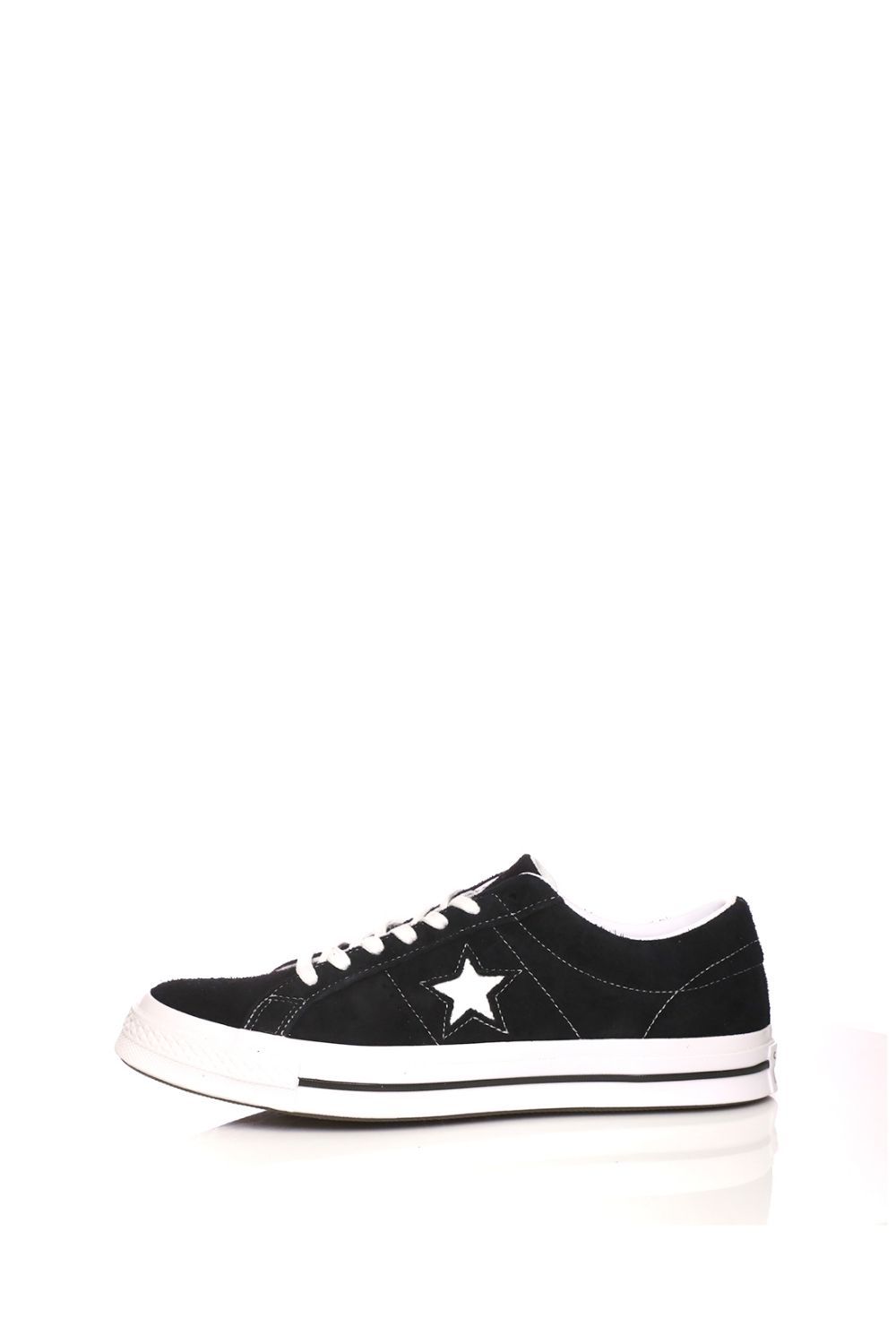 CONVERSE – Unisex sneakers CONVERSE ONE STAR μαύρα