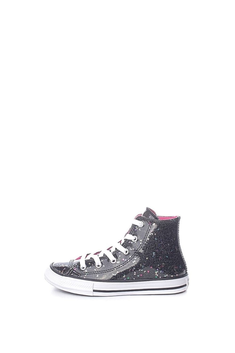 CONVERSE – Παιδικά μποτάκια sneakers CONVERSE CHUCK TAYLOR ALL STAR μαύρα 1726078.0-0871