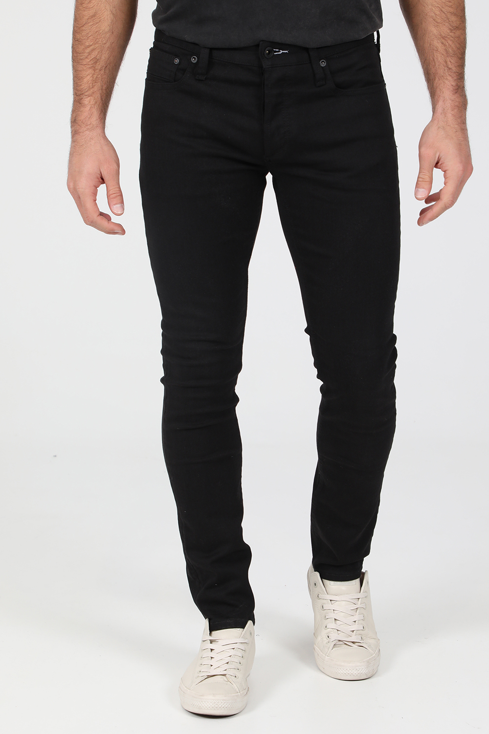 Ανδρικά/Ρούχα/Τζίν/Skinny DENHAM - Ανδρικό jean παντελόνι DENHAM BOLT μαύρο