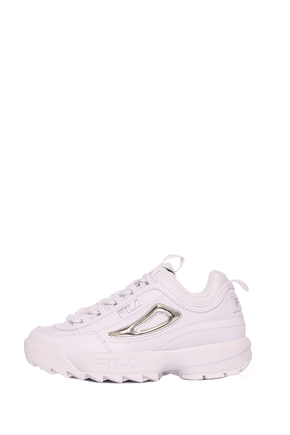 FILA - Γυναικεία sneakers FILA DISRUPTOR II METALLIC λευκά ασημί Γυναικεία/Παπούτσια/Sneakers