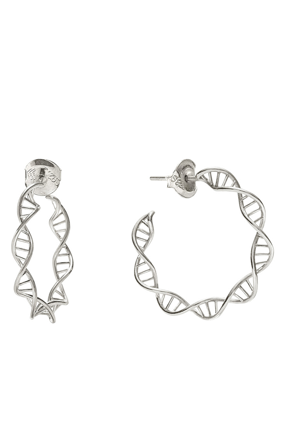 Γυναικεία/Αξεσουάρ/Κοσμήματα/Σκουλαρίκια FOLLI FOLLIE - Γυναικεία ασημένια σκουλαρίκια FOLLI FOLLIE STYLE DNA