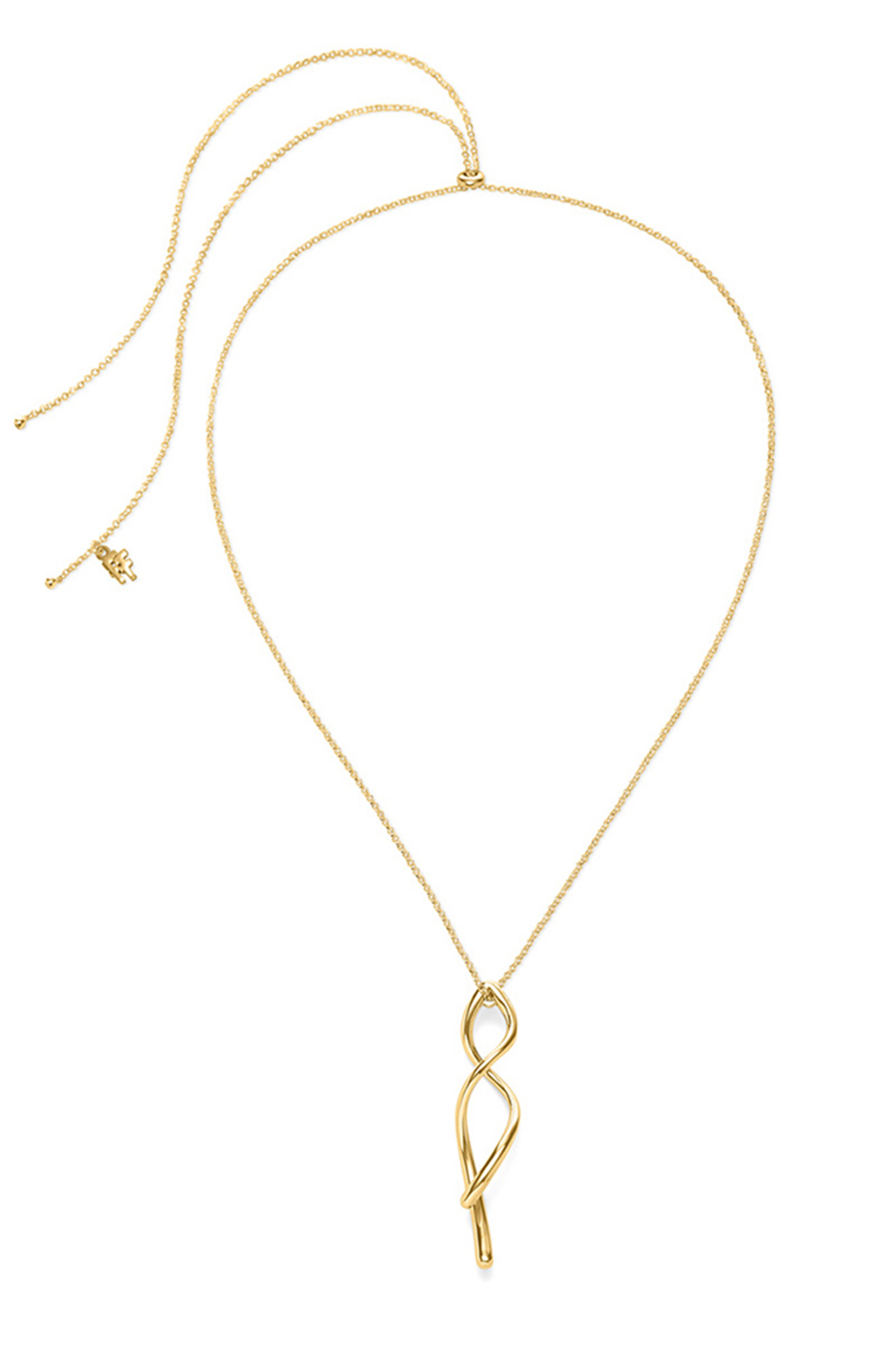 Γυναικεία/Αξεσουάρ/Κοσμήματα/Κολιέ FOLLI FOLLIE - Γυναικείo μακρύ κολιέ από ορείχαλκο FOLLI FOLLIE FLUIDITY χρυσό
