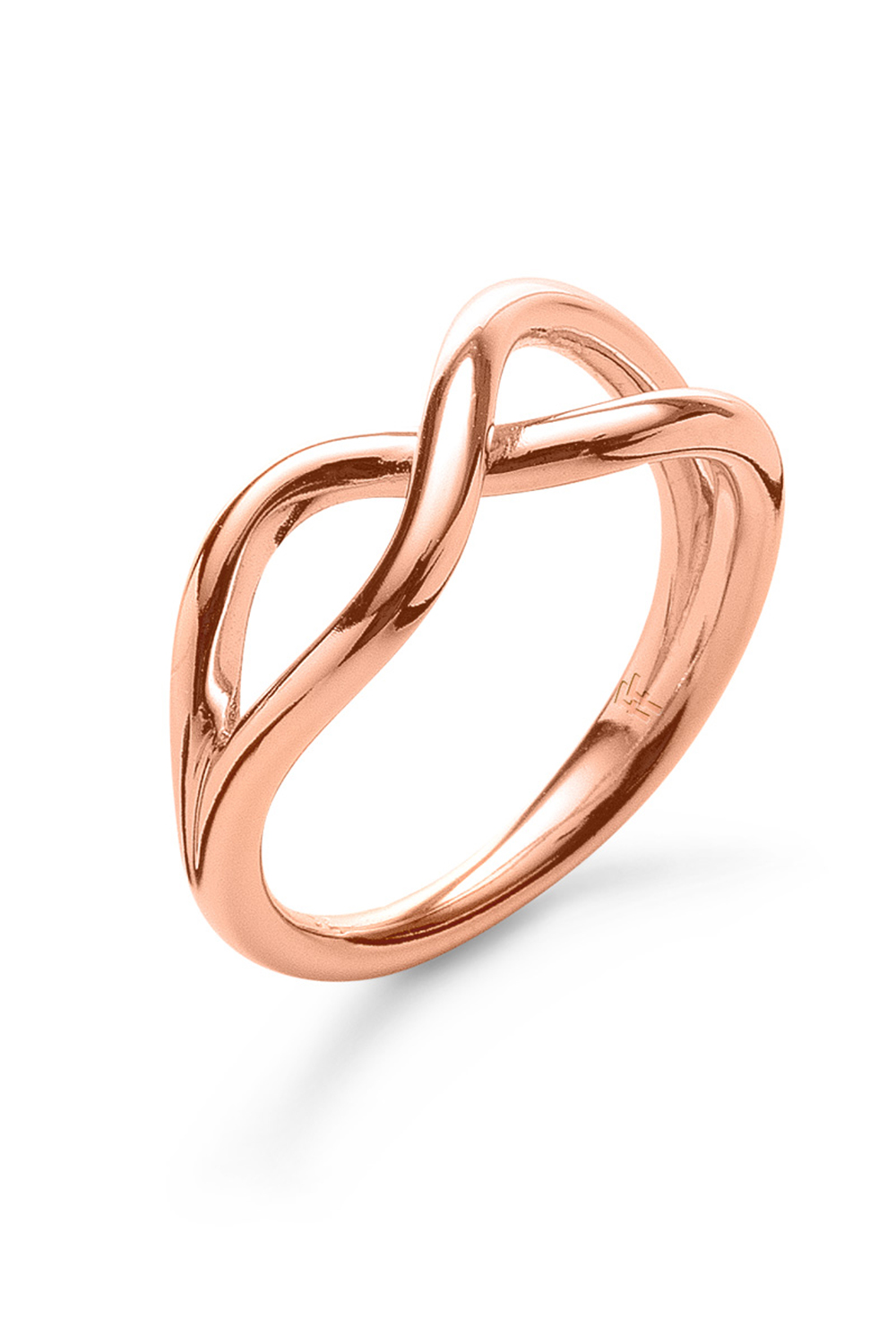 Γυναικεία/Αξεσουάρ/Κοσμήματα/Δαχτυλίδια FOLLI FOLLIE - Γυναικείο δαχτυλίδι από ορείχαλκο FOLLI FOLLIE FLUIDITY ροζ χρυσό