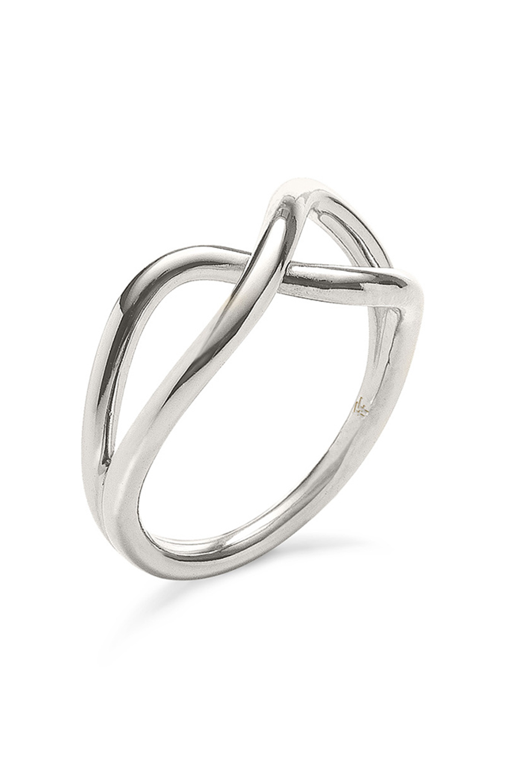 FOLLI FOLLIE – Γυναικείο δαχτυλίδι από ορείχαλκο FOLLI FOLLIE FLUIDITY ασημί 1R20N005