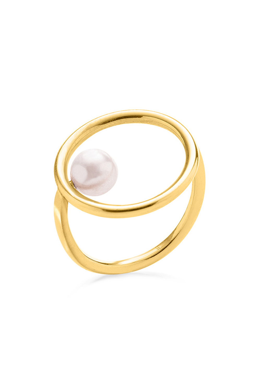 Γυναικεία/Αξεσουάρ/Κοσμήματα/Δαχτυλίδια FOLLI FOLLIE - Γυναικείο ασημένιο δαχτυλίδι FOLLI FOLLIE LINK UP χρυσό