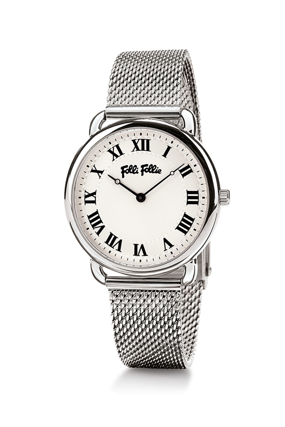 FOLLI FOLLIE – Γυναικείο ρολόι από ατσάλι FOLLI FOLLIE PERFECT MATCH ασημί WF16T013BPS-XX