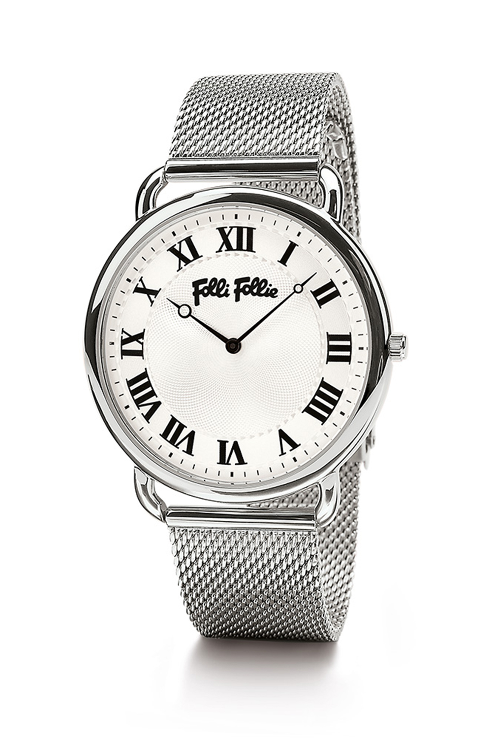 FOLLI FOLLIE – Γυναικείο ρολόι από ατσάλι FOLLI FOLLIE PERFECT MATCH ασημί WF16T014BPS-XX