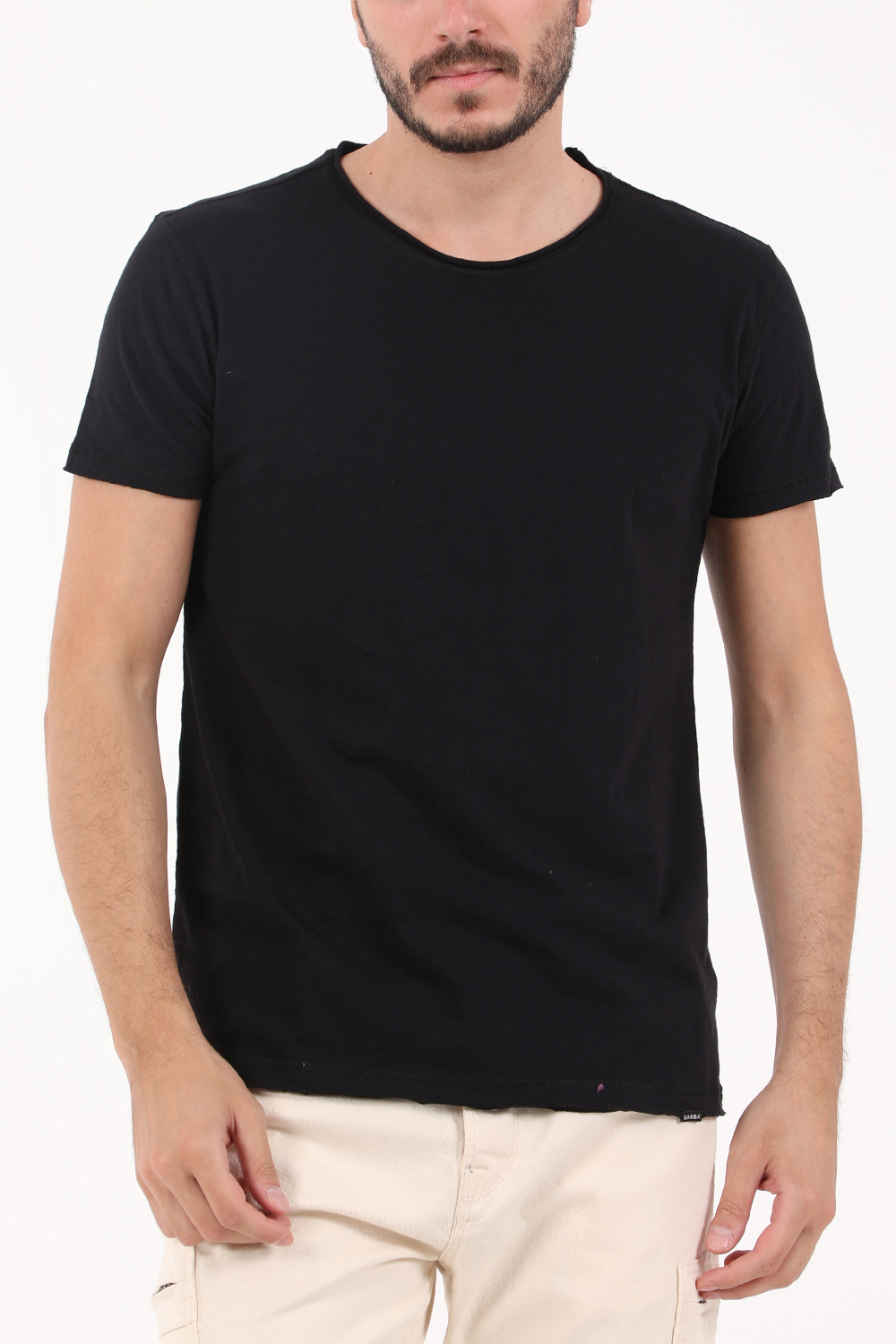 Ανδρικά/Ρούχα/Μπλούζες/Κοντομάνικες GABBA - Ανδρικό t-shirt GABBA Konrad Straight μαύρο
