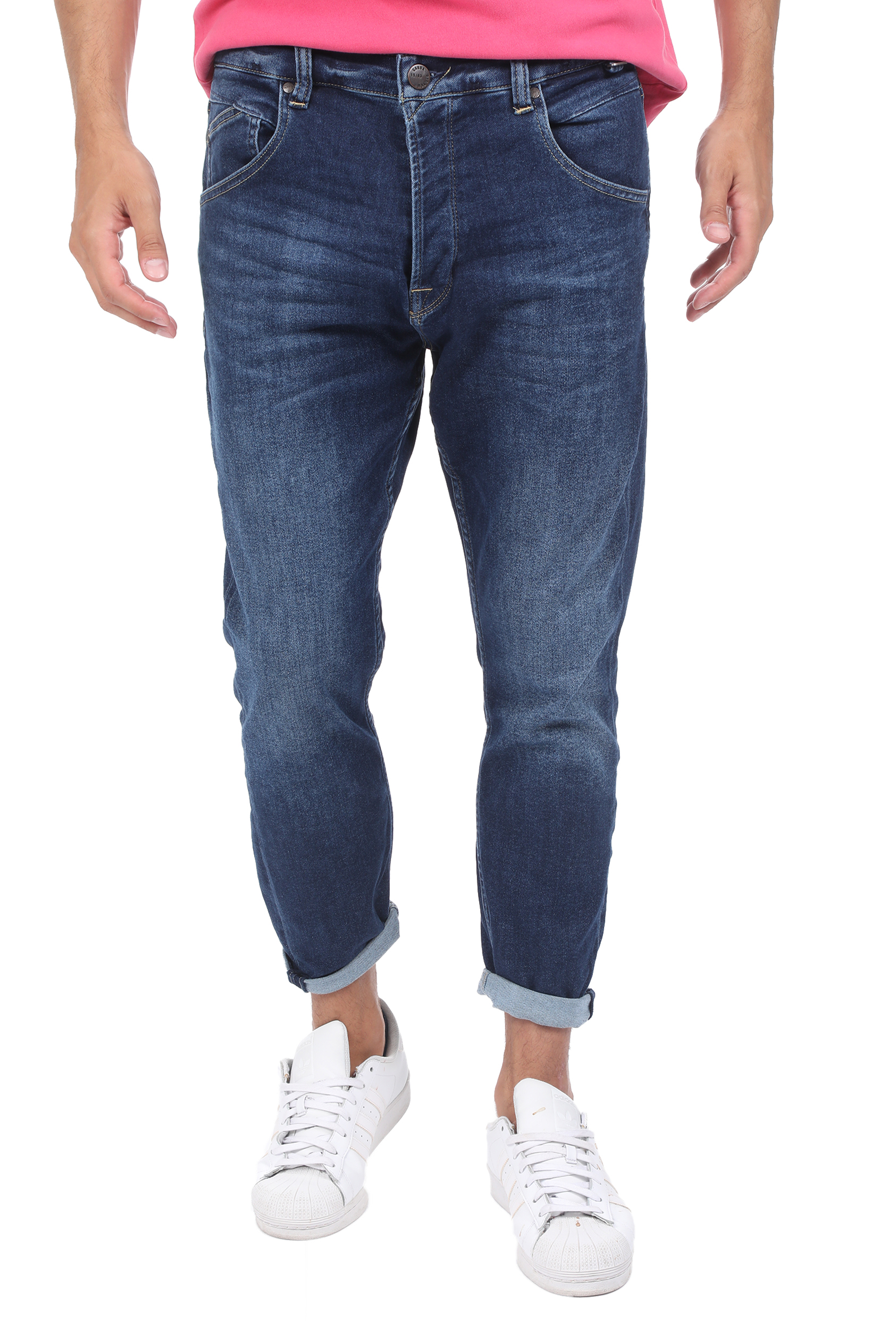 Ανδρικά/Ρούχα/Τζίν/Straight GABBA - Ανδρικό jean παντελόνι GABBA Alex μπλε