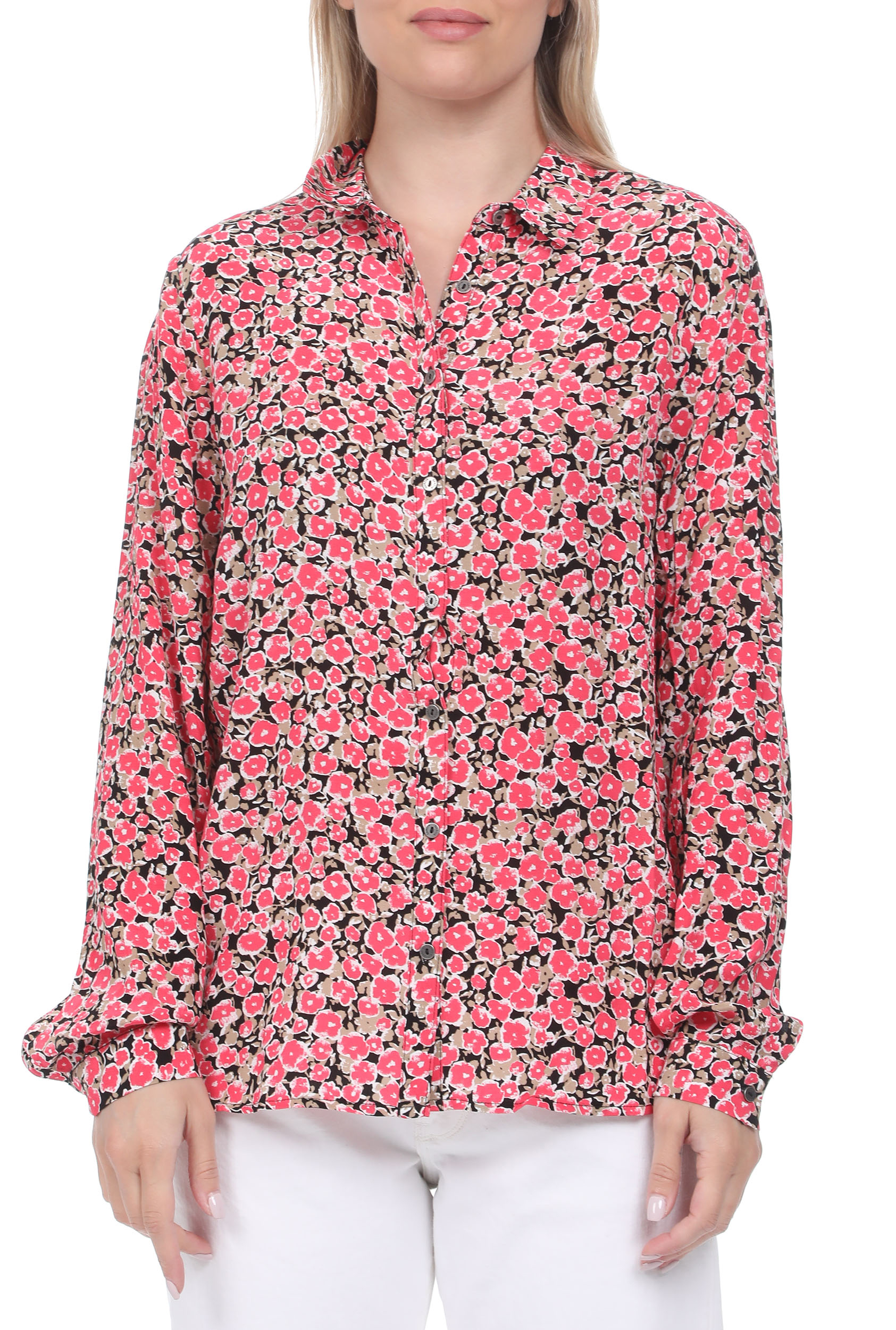 GARCIA JEANS – Γυναικείο πουκάμισο GARCIA JEANS ροζ 1811364.0-00P7