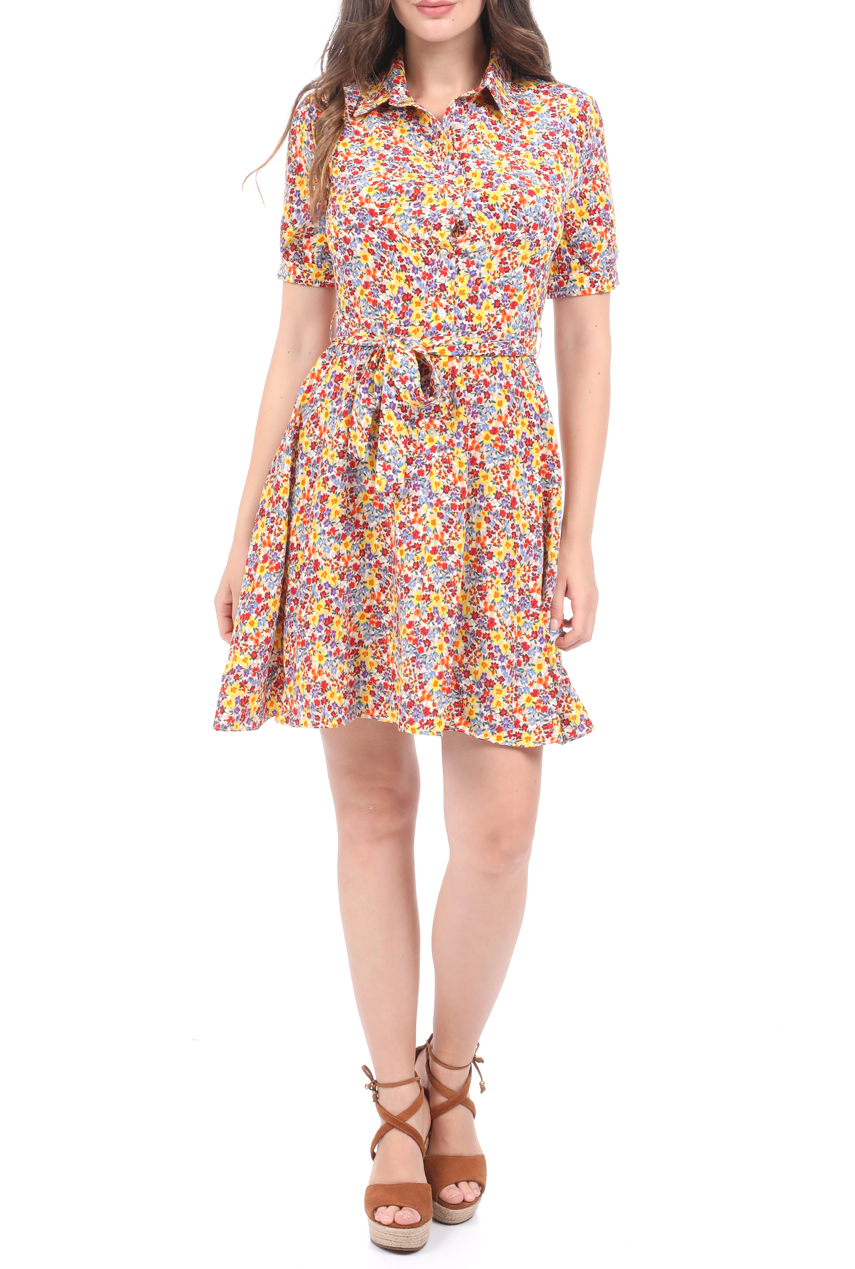 MOLLY BRACKEN – Γυναικείο mini φόρεμα MOLLY BRACKEN μπεζ 1809885.0-00M6