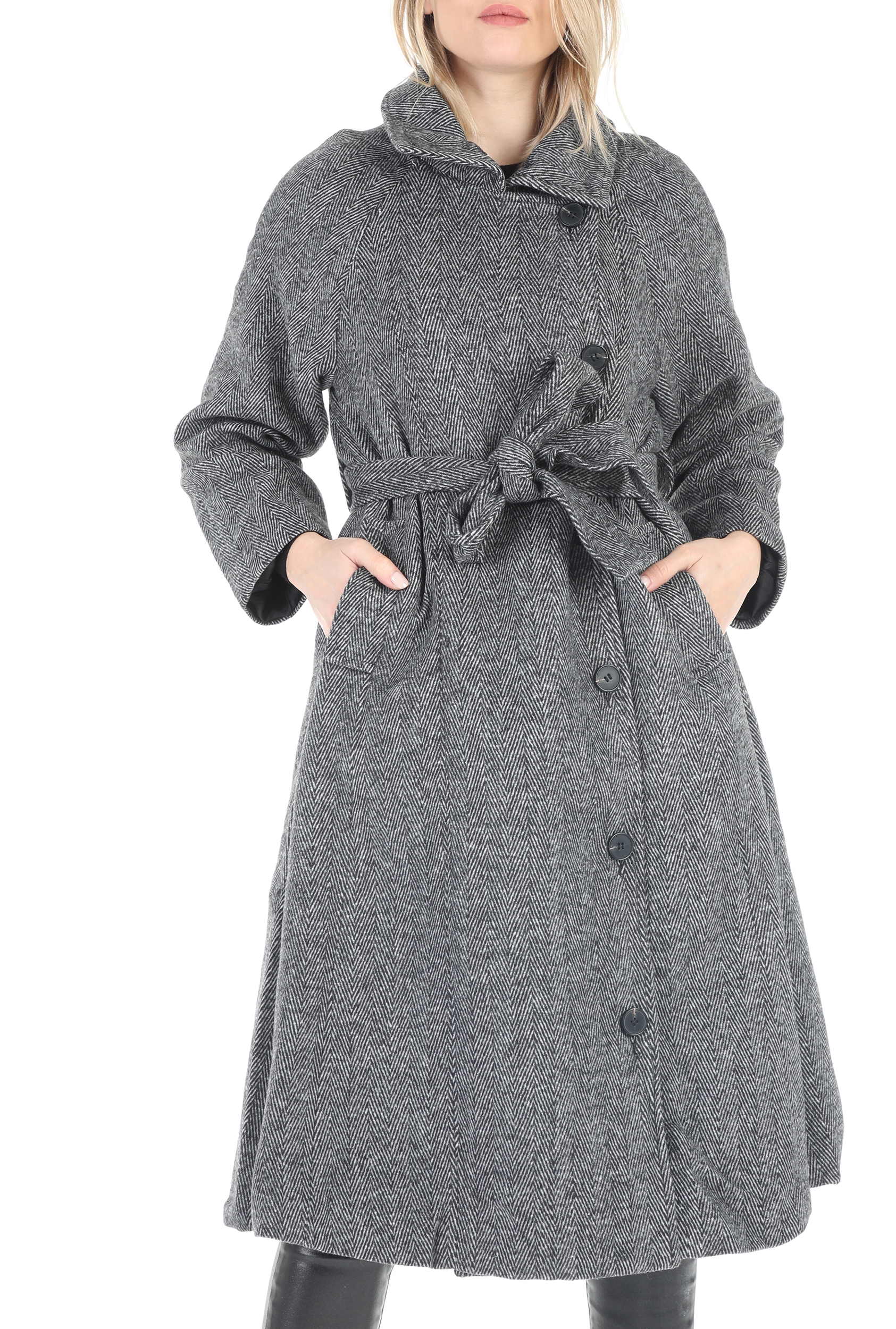 MOLLY BRACKEN – Γυναικείο παλτό MOLLY BRACKEN γκρι 1795778.0-00G6