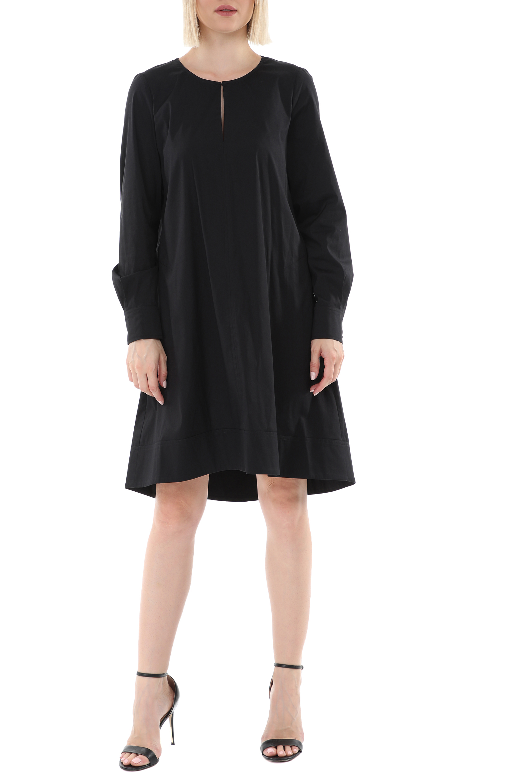 MY TWINS – Γυναικείο mini φόρεμα MY TWINS μαύρο 1781590.0-0303