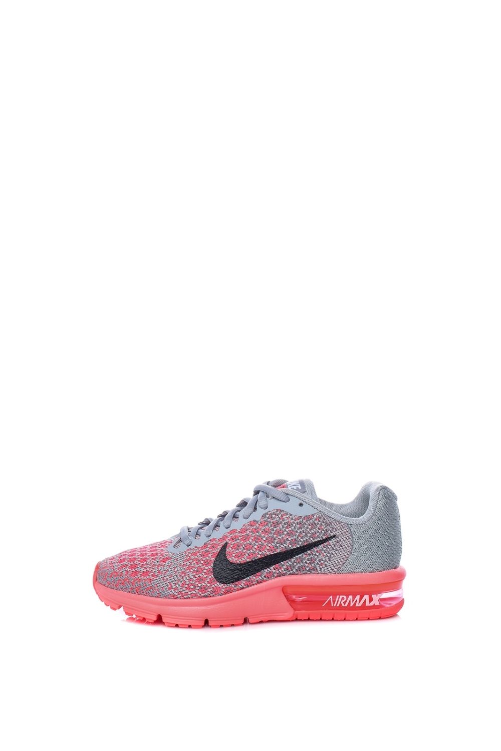 NIKE – Παιδικα παπουτσια running NIKE AIR MAX SEQUENT γκρι κοκκινα