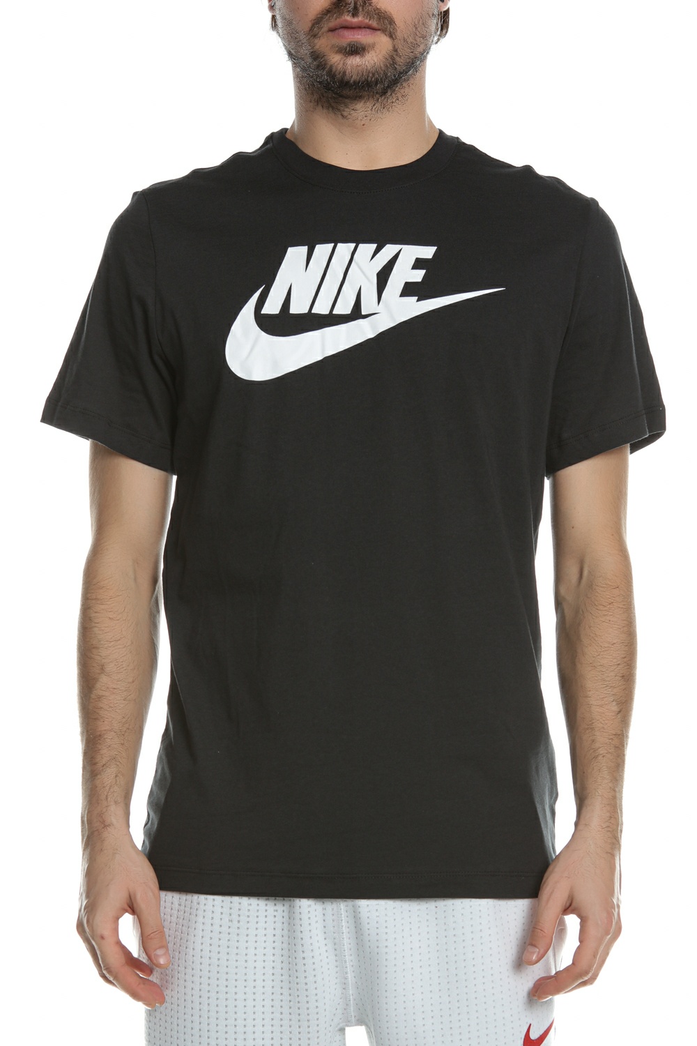 Ανδρικά/Ρούχα/Αθλητικά/T-shirt NIKE - Ανδρικό κοντομάνικο t-shirt NIKE NSW ICON FUTURA μαύρο
