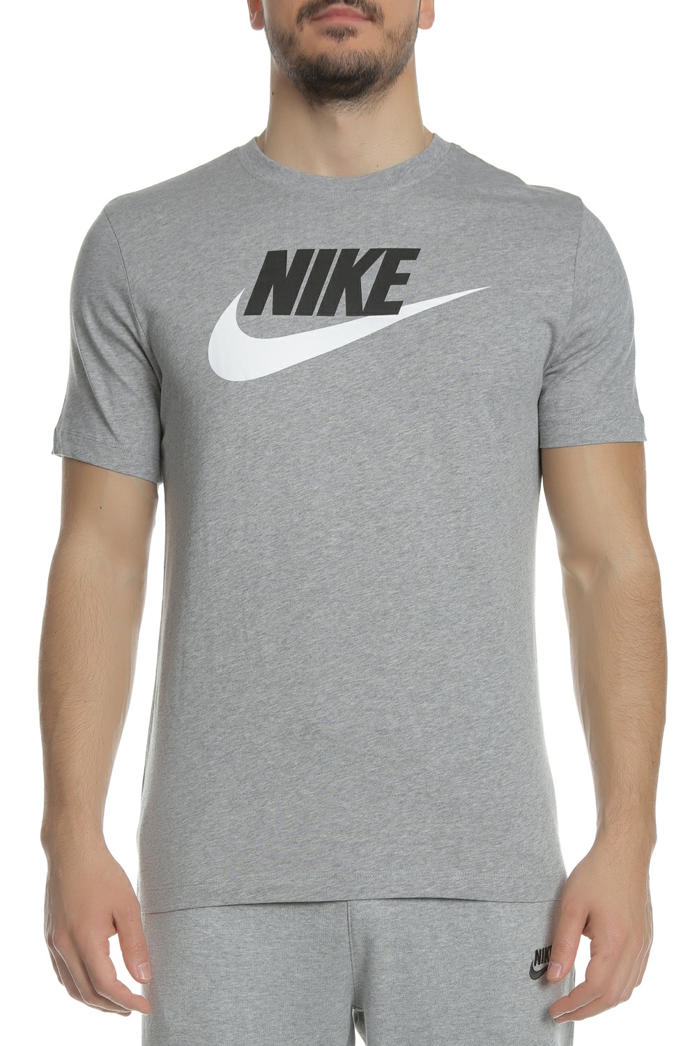 NIKE – Ανδρικό t-shirt NIKE SPORTSWEAR ICON FUTURA γκρι 1690085.1-G471