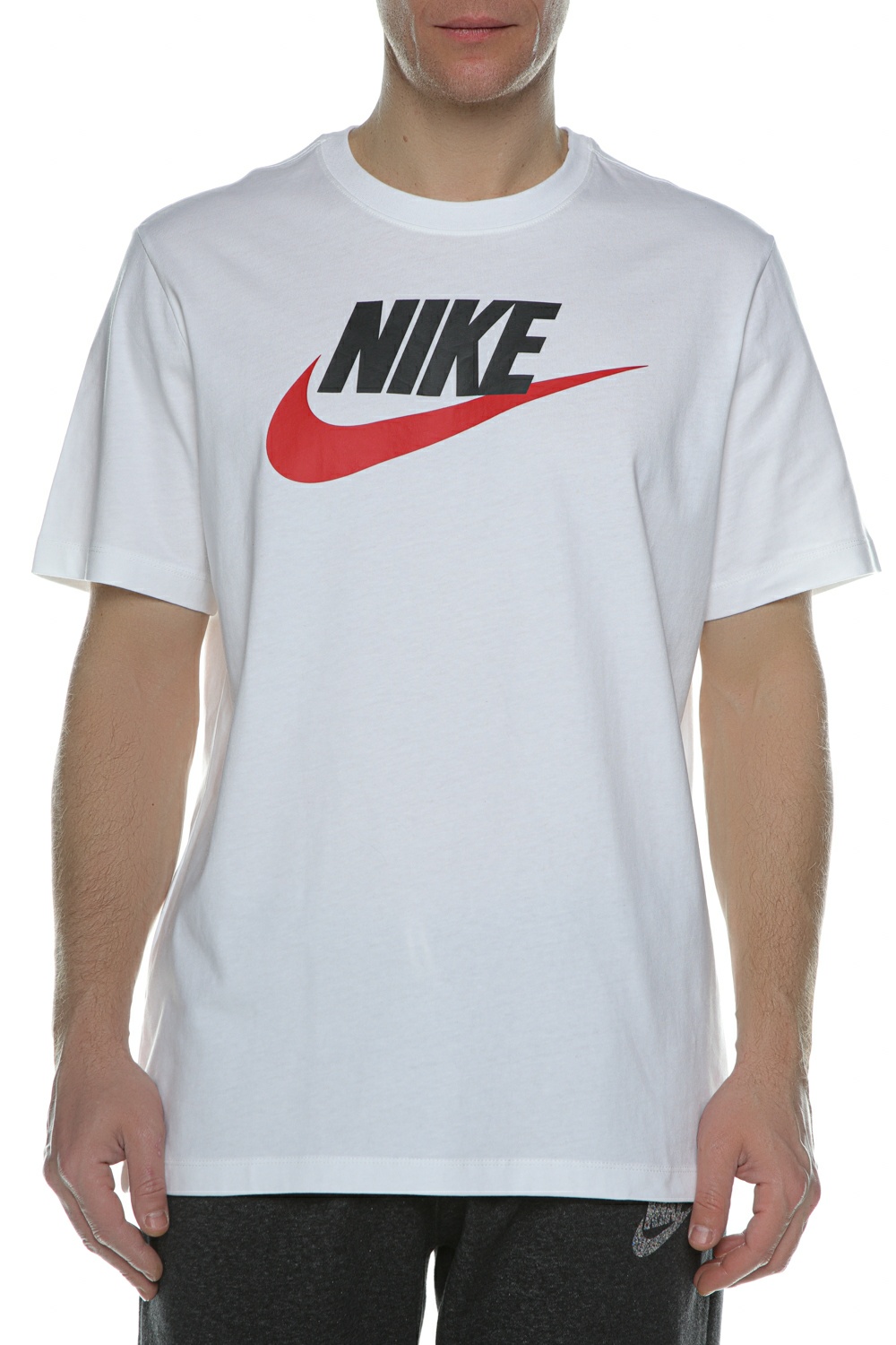 NIKE - Ανδρικό t-shirt NIKE NSW TEE ICON FUTURA λευκό Ανδρικά/Ρούχα/Αθλητικά/T-shirt