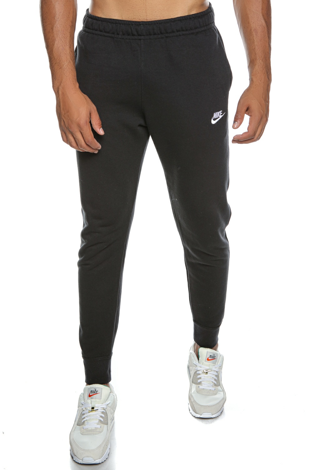 Ανδρικά/Ρούχα/Αθλητικά/Φόρμες NIKE - Ανδρικό παντελόνι φόρμας Nike Sportswear Club μαύρο