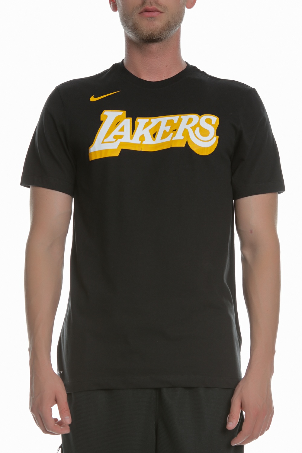 Ανδρικά/Ρούχα/Αθλητικά/T-shirt NIKE - Ανδρικό T-Shirt Nike Dri-FIT NBA μαύρο