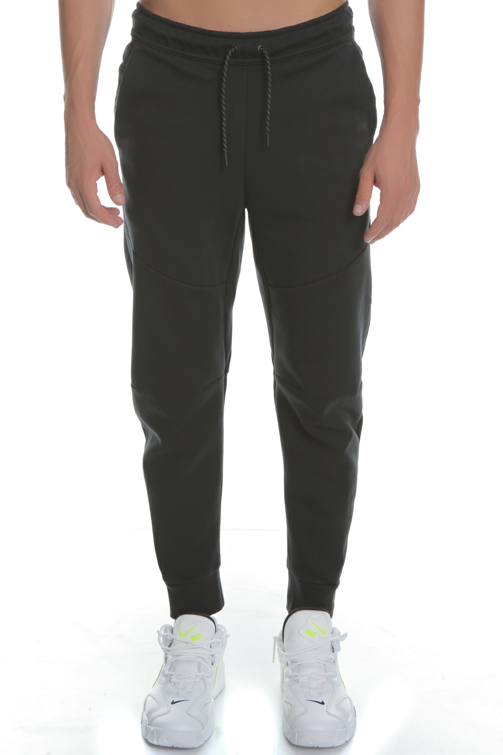 Ανδρικά/Ρούχα/Αθλητικά/Φόρμες NIKE - Ανδρικό παντελόνι φόρμας TCH FLC μαύρο