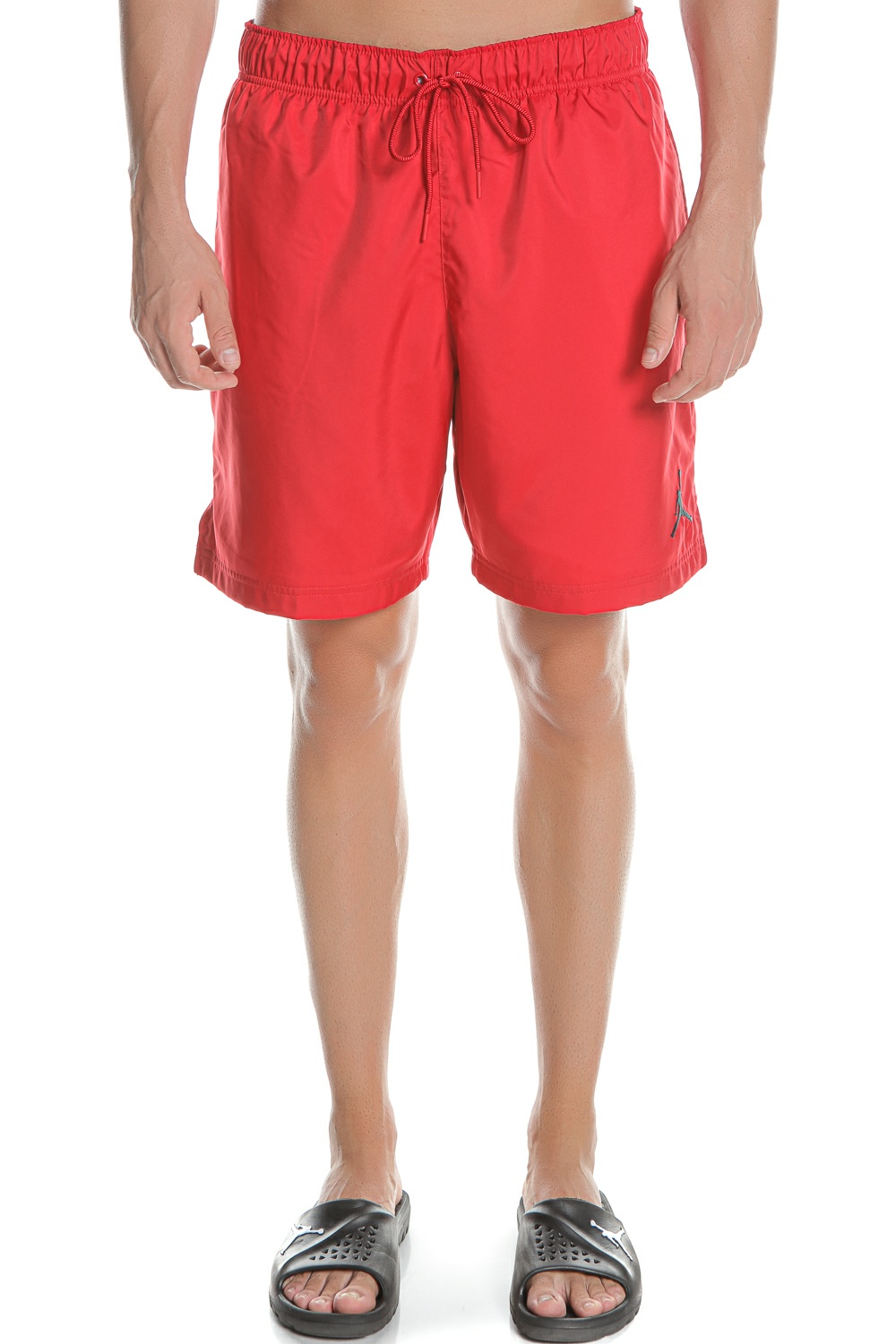 Ανδρικά/Ρούχα/Σορτς-Βερμούδες/Αθλητικά NIKE - Ανδρική βερμούδα μαγιό NIKE M J JUMPMAN POOLSIDE SHORT κόκκινο