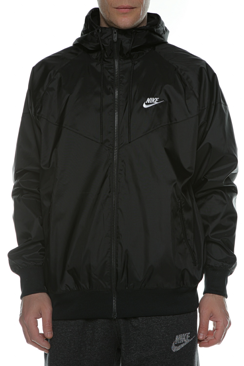 NIKE – Ανδρικο αντιανεμικο jacket NIKE NSW SPE WVN LND WR HD JKT μαυρο