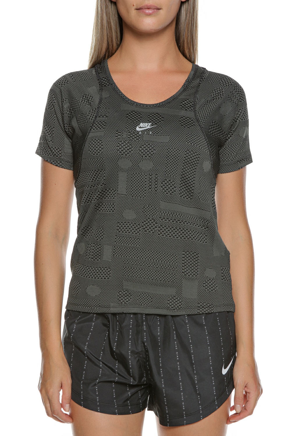 Γυναικεία/Ρούχα/Αθλητικά/T-shirt-Τοπ NIKE - Γυναικεία μπλούζα NIKE NK AIR DF TOP SS μαύρη