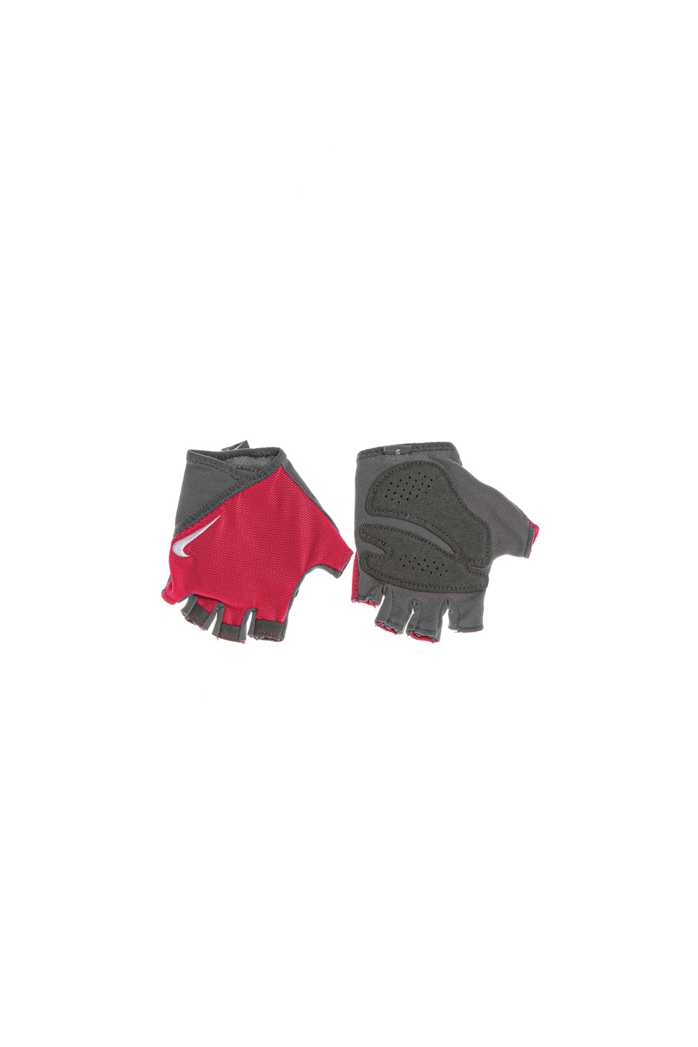 NIKE – Γυναικεία γάντια προπόνησης NIKE N.000.2557.XS GYM ESSENTIAL FIT ανθρακί ροζ 1687821.0-P780