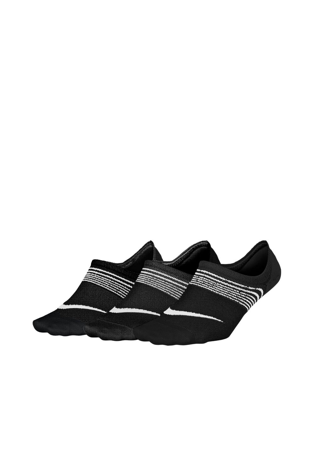 NIKE – Σετ γυναικείες αθλητικές κάλτσες Nike EVERYDAY LTWT FOOT μαύρες 1468891.1-7191