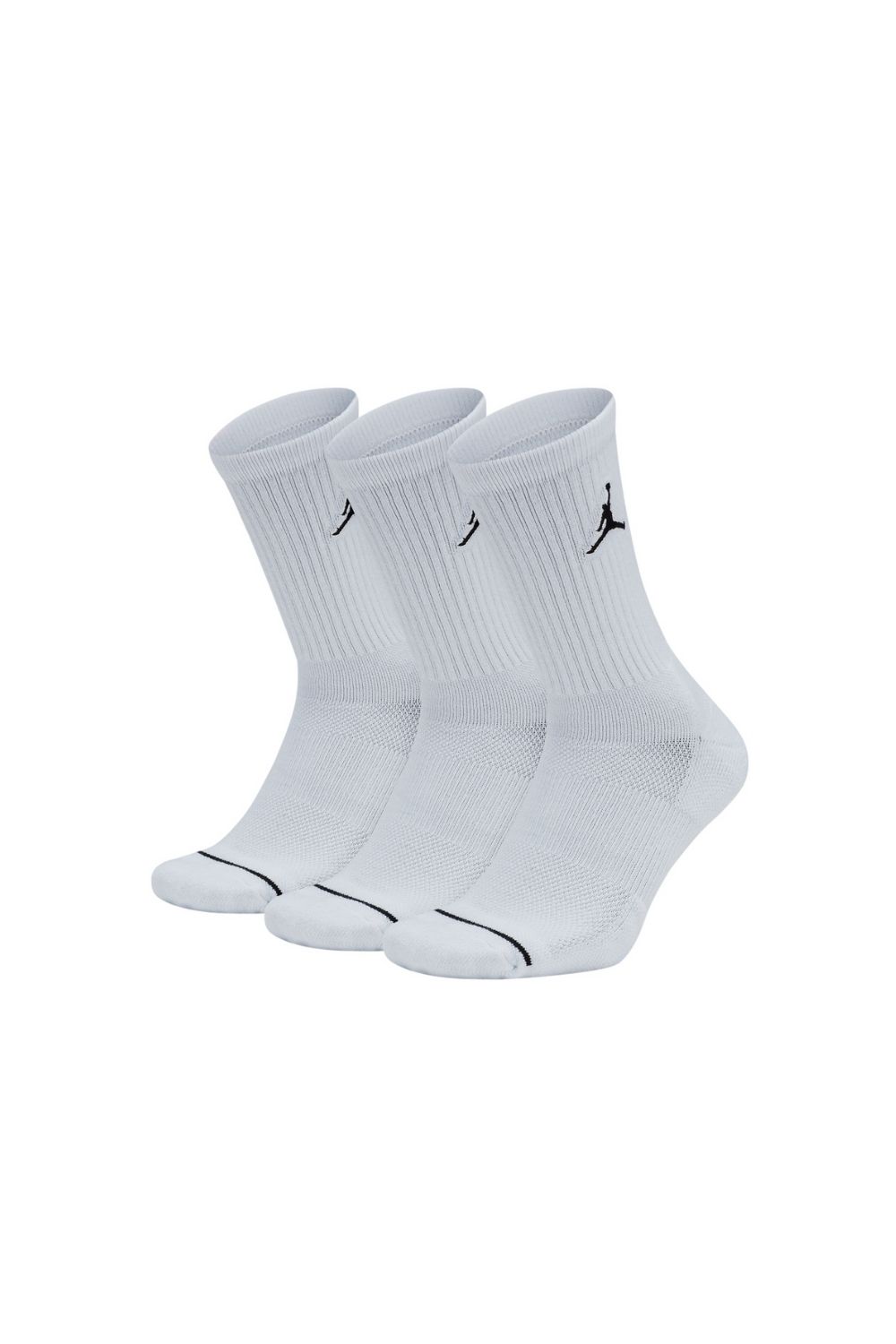 NIKE – Σετ unisex κάλτσες JORDAN EVRY MAX CREW λευκές 1514213.1-0091