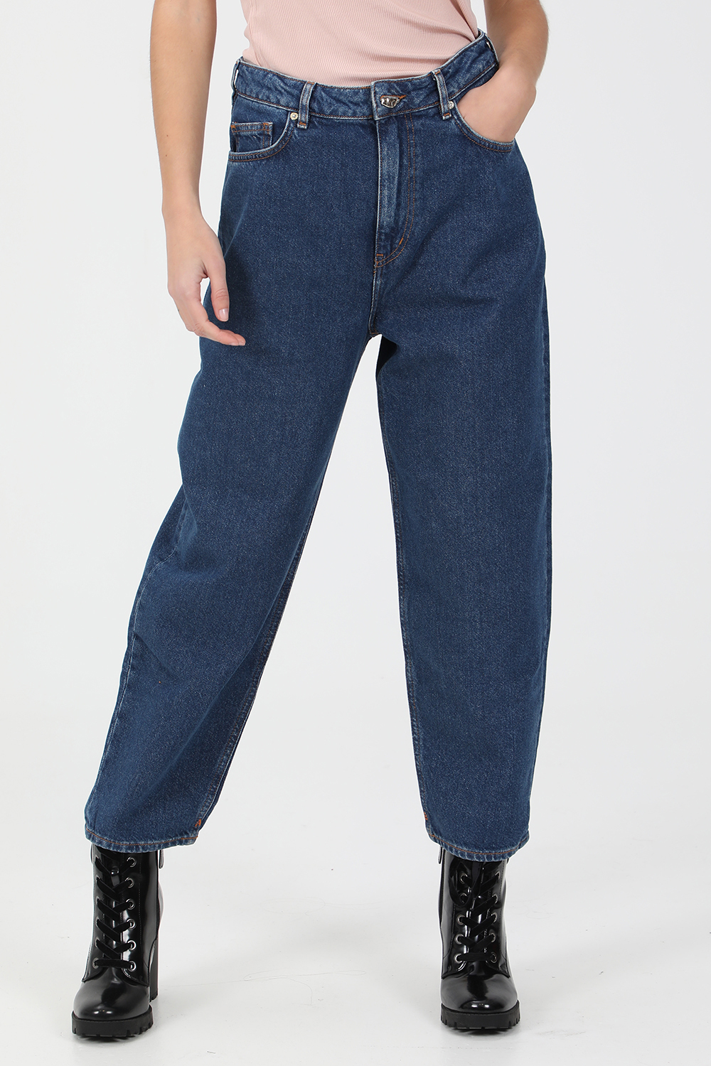 Γυναικεία/Ρούχα/Παντελόνια/Jean SCOTCH & SODA - Γυναικείο jean παντελόνι SCOTCH & SODA μπλε