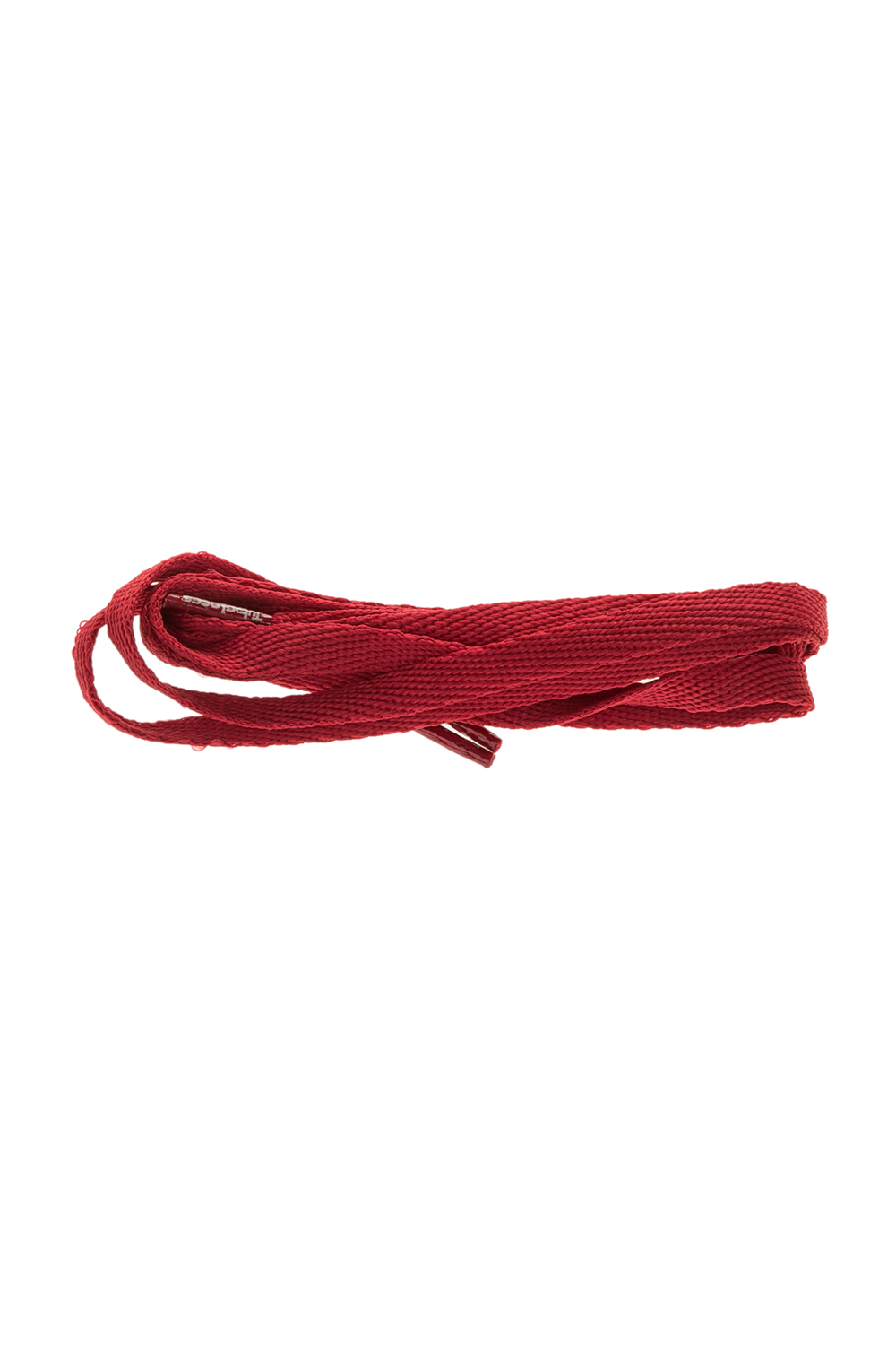 TUBELACES – Unisex κορδόνια TUBELACES WHITE FLAT κόκκινα 1670412.0-0045