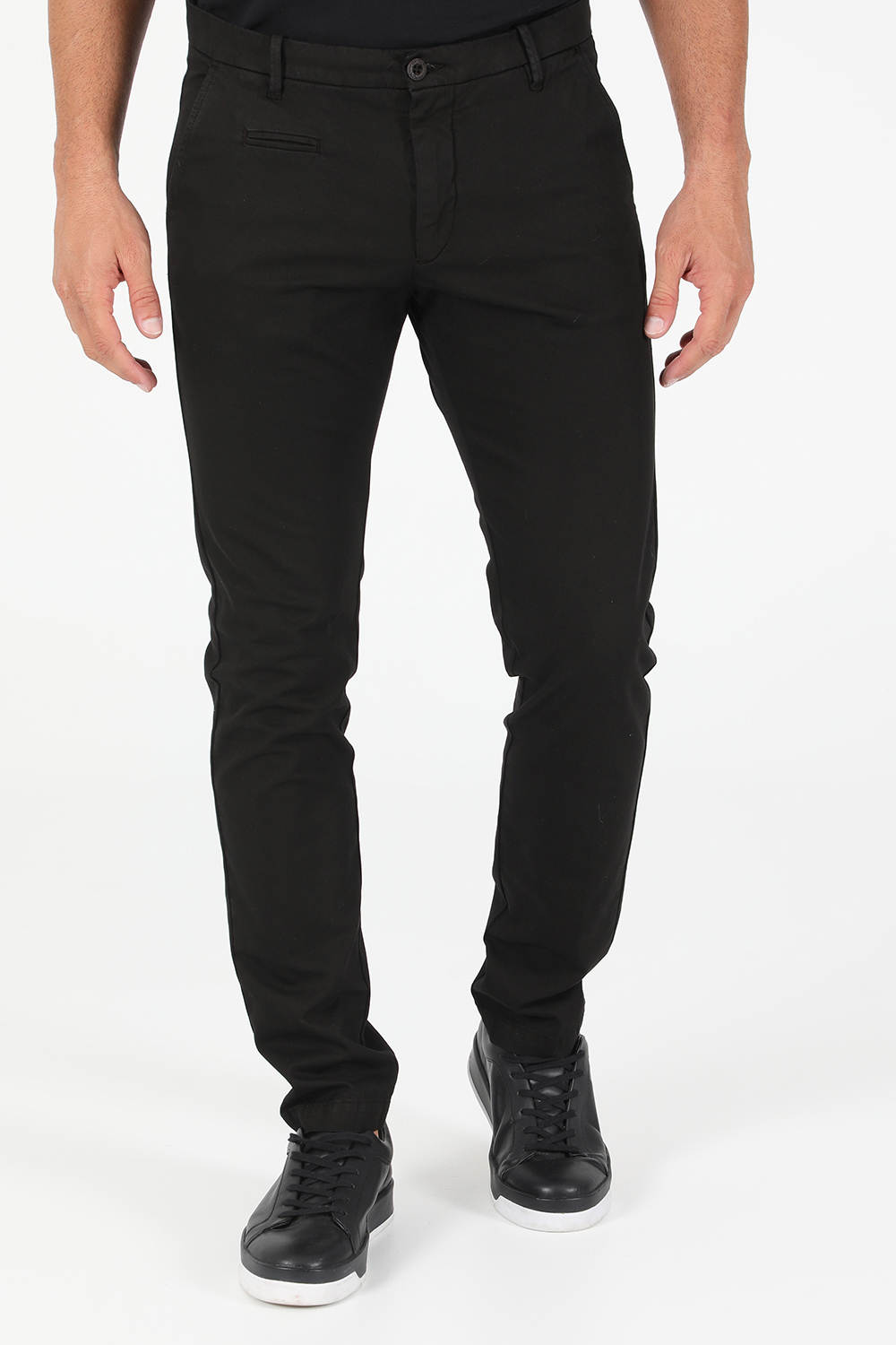 Ανδρικά/Ρούχα/Παντελόνια/Chinos UNIFORM - Ανδρικό chino παντελόνι UNIFORM CHARLIE μαύρο