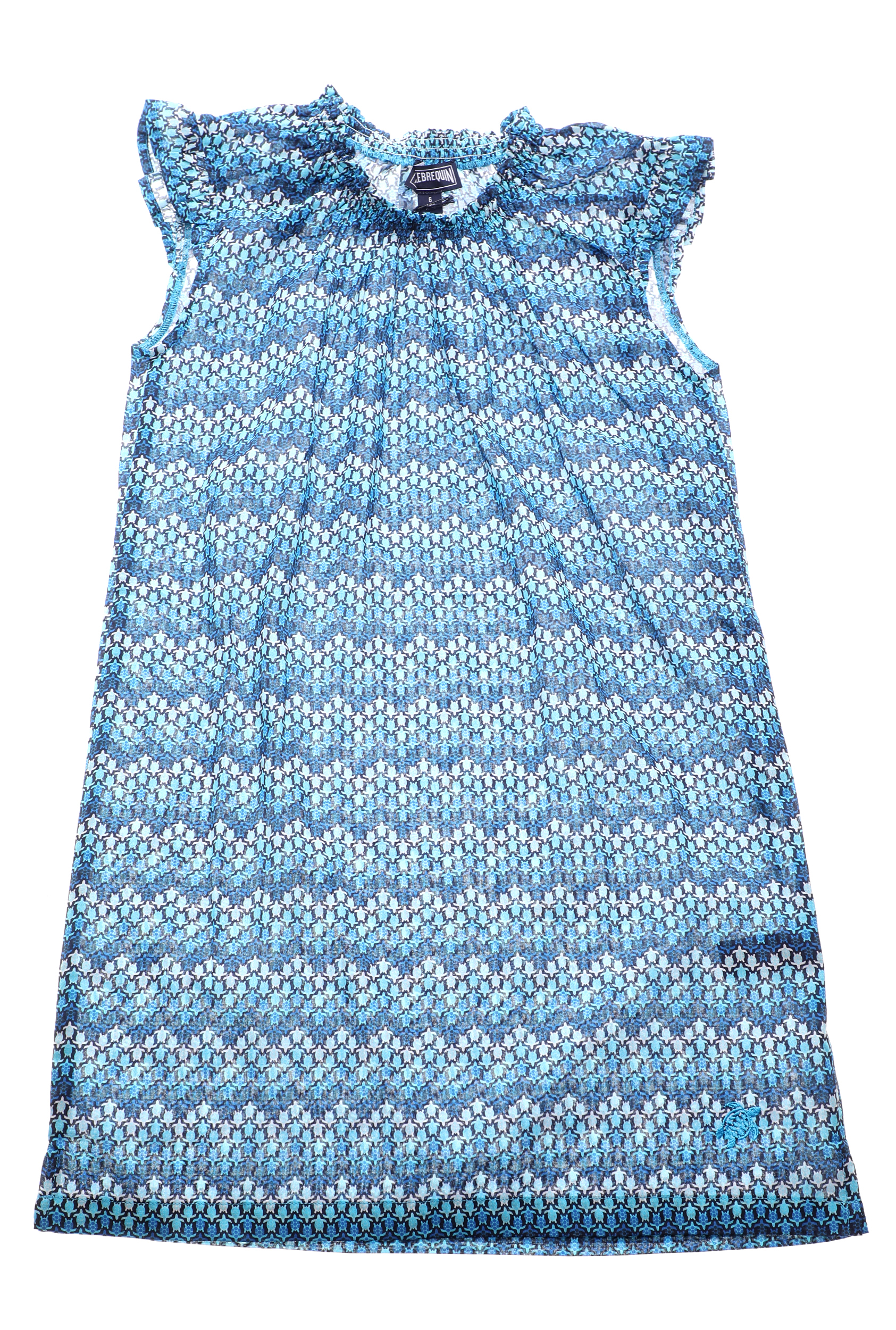 Παιδικά/Girls/Ρούχα/Φορέματα VILEBREQUIN - Παιδικό φόρεμα VILEBREQUIN GAPPY μπλε