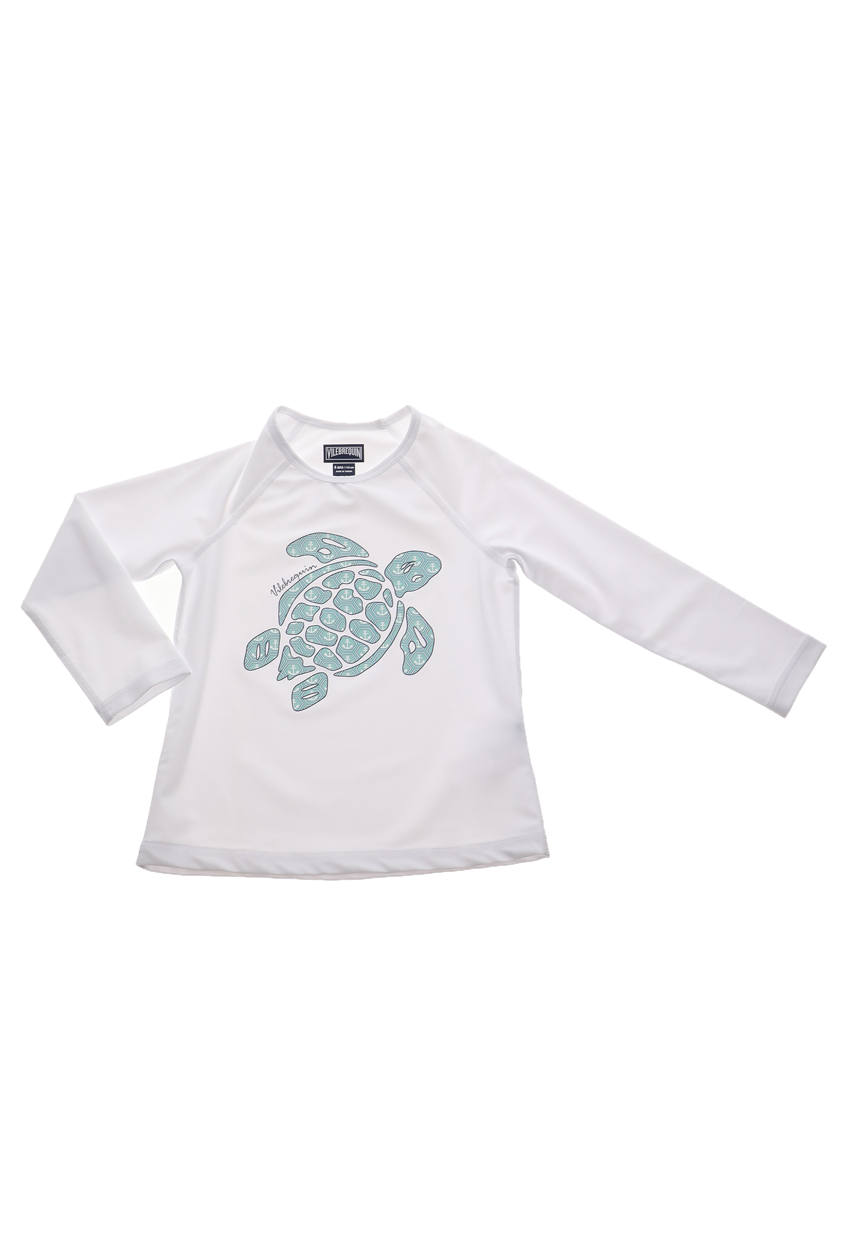 Παιδικά/Girls/Ρούχα/Μαγιό VILEBREQUIN - Unisex παιδικό t-shirt μαγιό VILEBREQUIN GLASSY λευκό