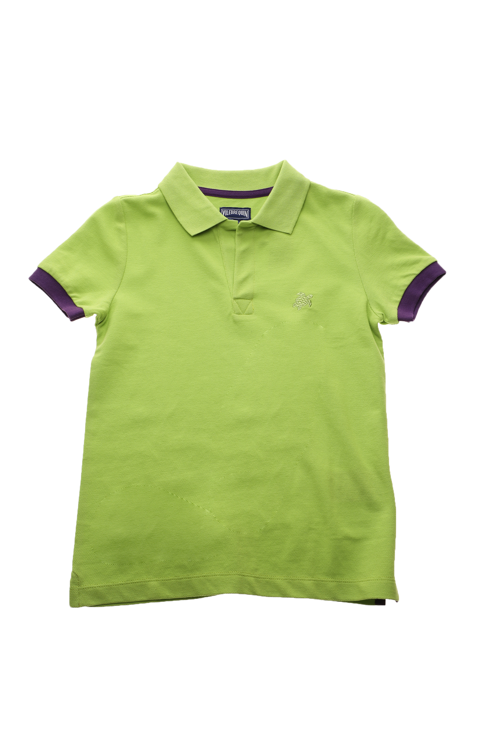 Παιδικά/Boys/Ρούχα/Μπλούζες VILEBREQUIN - Παιδική polo μπλούζα VILEBREQUIN PANTIN πράσινη μοβ
