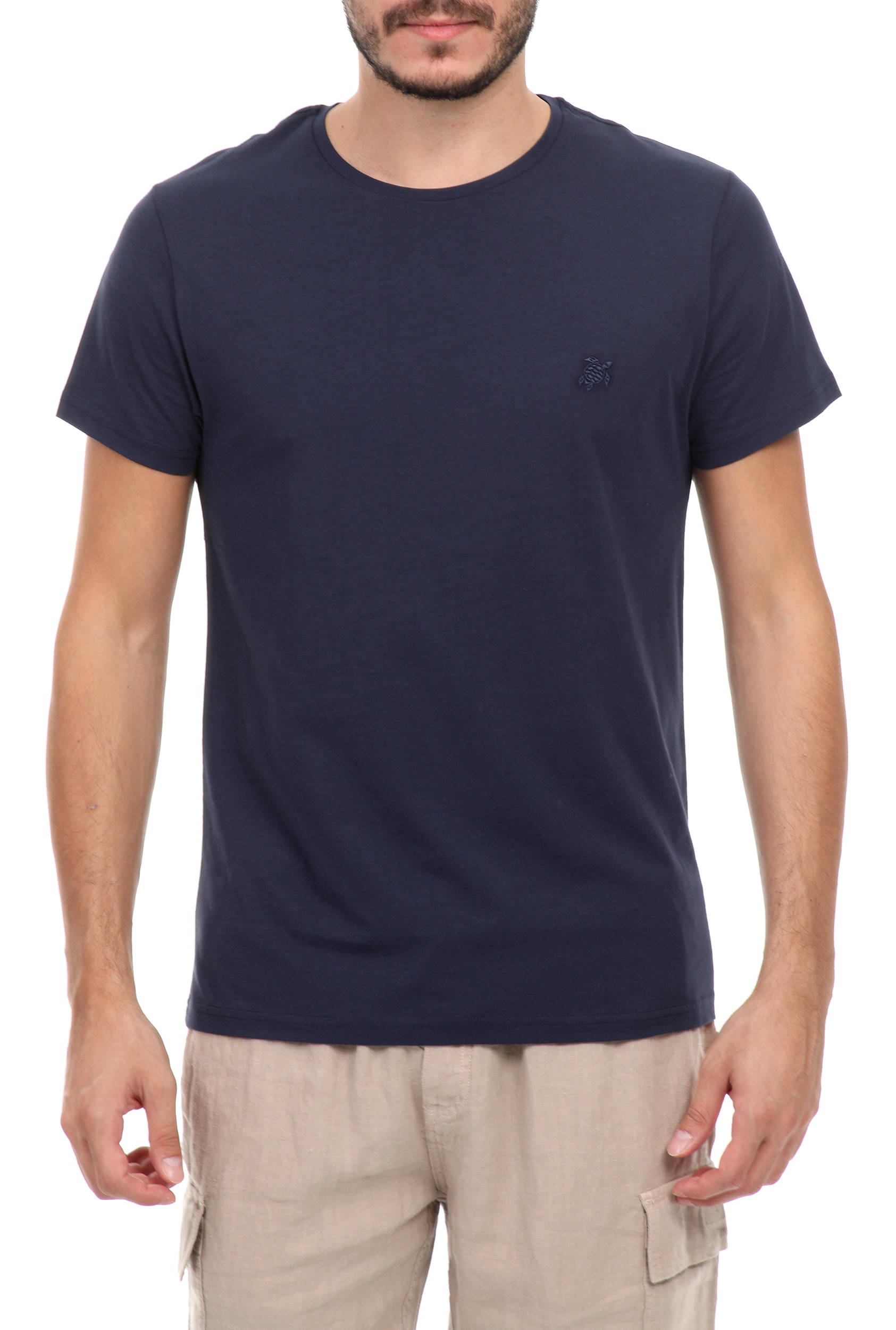 Ανδρικά/Ρούχα/Μπλούζες/Κοντομάνικες VILEBREQUIN - Ανδρικό t-shirt VILEBREQUIN TAO μπλε