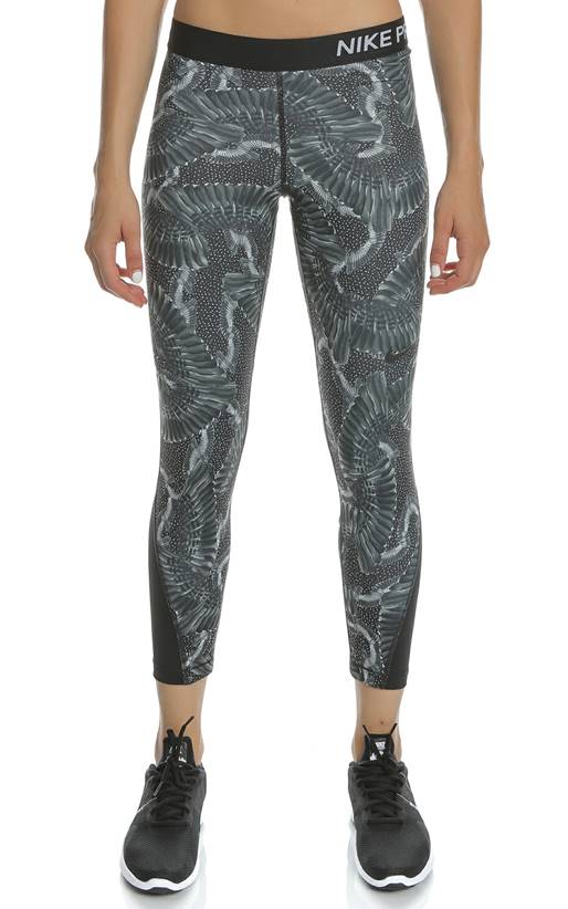 Nike Gynaikeio Kolan Nike Crop Prt Chain Feather 3 4 Me Print