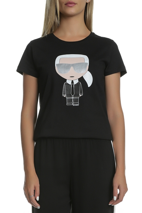 Diplomatic issues Betsy Trotwood the snow's Tricou Ikonik - Karl Lagerfeld (716014) -» Factory Outlet