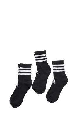 adidas Performance-Unisex κάλτσες σετ των 3 adidas Performance 3S CSH μαύρες λευκές