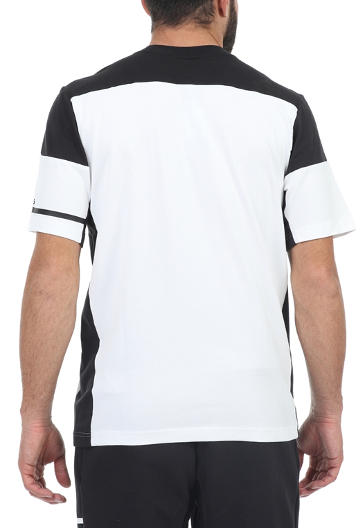adidas Performance-Ανδρικό t-shirt adidas Performance FR7146 ZNE Tee λευκό μαύρο