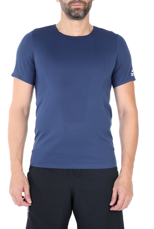 adidas Performance-Ανδρικό t-shirt adidas Performance TECH H.RDY μπλε